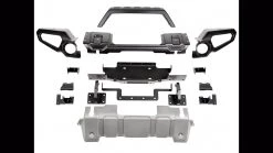 TUMONT Car Parts Front Bumpers Front Bumper, Wasp Style, Jeep Wrangler