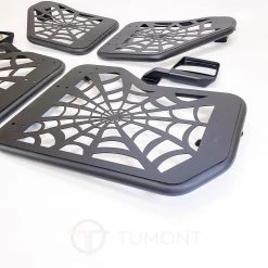 Tumont Car Parts Accessories Half Door With Mirrors, Spider Web, 4 Door, Jeep Wrangler JL