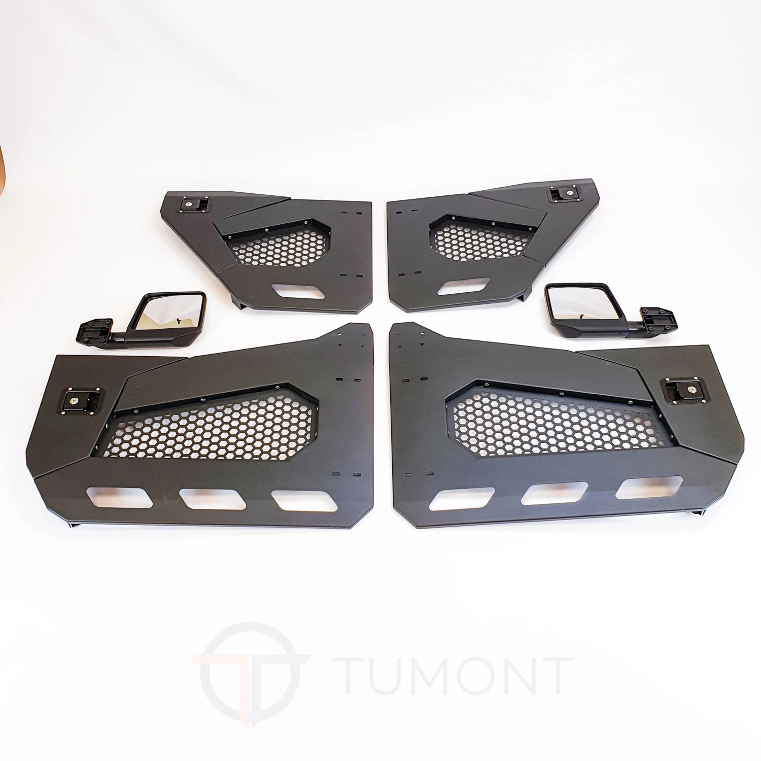 Tumont Car Parts Accessories Half Doors, With Mirrors, Space Ship Design, 4 Door, Jeep Wrangler JL 3 Tumont Car Parts Accessories Half Doors, With Mirrors, Space Ship Design, 4 Door, Jeep Wrangler JL