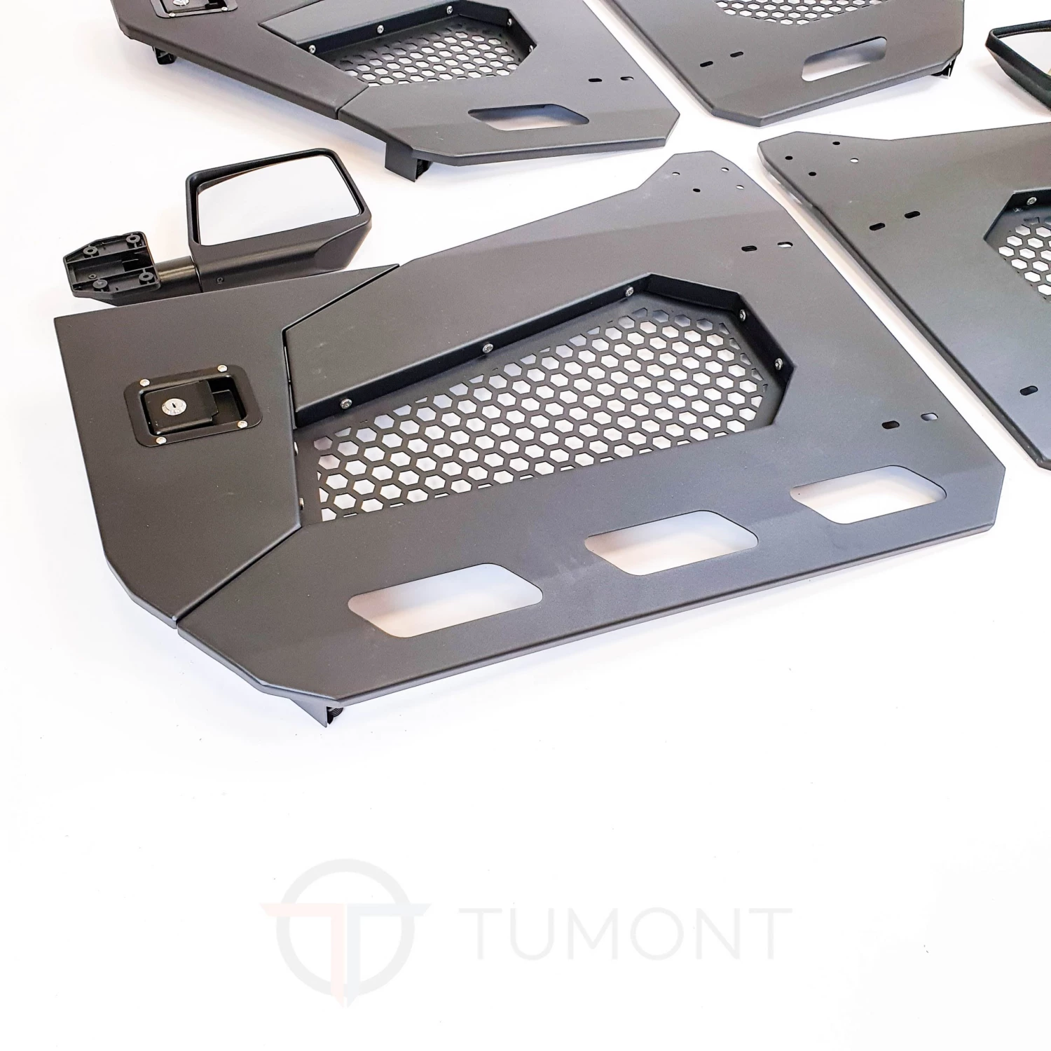 Tumont Car Parts Accessories Half Doors, With Mirrors, Space Ship Design, 4 Door, Jeep Wrangler JL 5 Tumont Car Parts Accessories Half Doors, With Mirrors, Space Ship Design, 4 Door, Jeep Wrangler JL