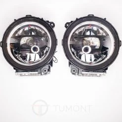Tumont Car Parts Headlights LED 9'', Angel Eyes, Jeep Wrangler JL