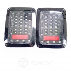 Tumont Car Parts Taillights LED, DOT Style, Jeep Wrangler JK