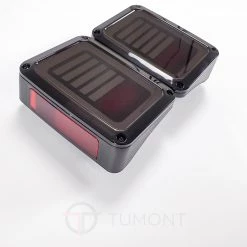 Tumont Car Parts Taillights LED, Line Style, Jeep Wrangler JK