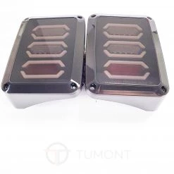 Tumont Car Parts Taillights LED, Brick Style, Jeep Wrangler JK