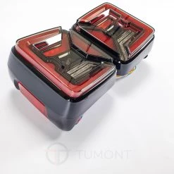 Tumont Car Parts Taillights LED, Night Bat Style, Jeep Wrangler JL