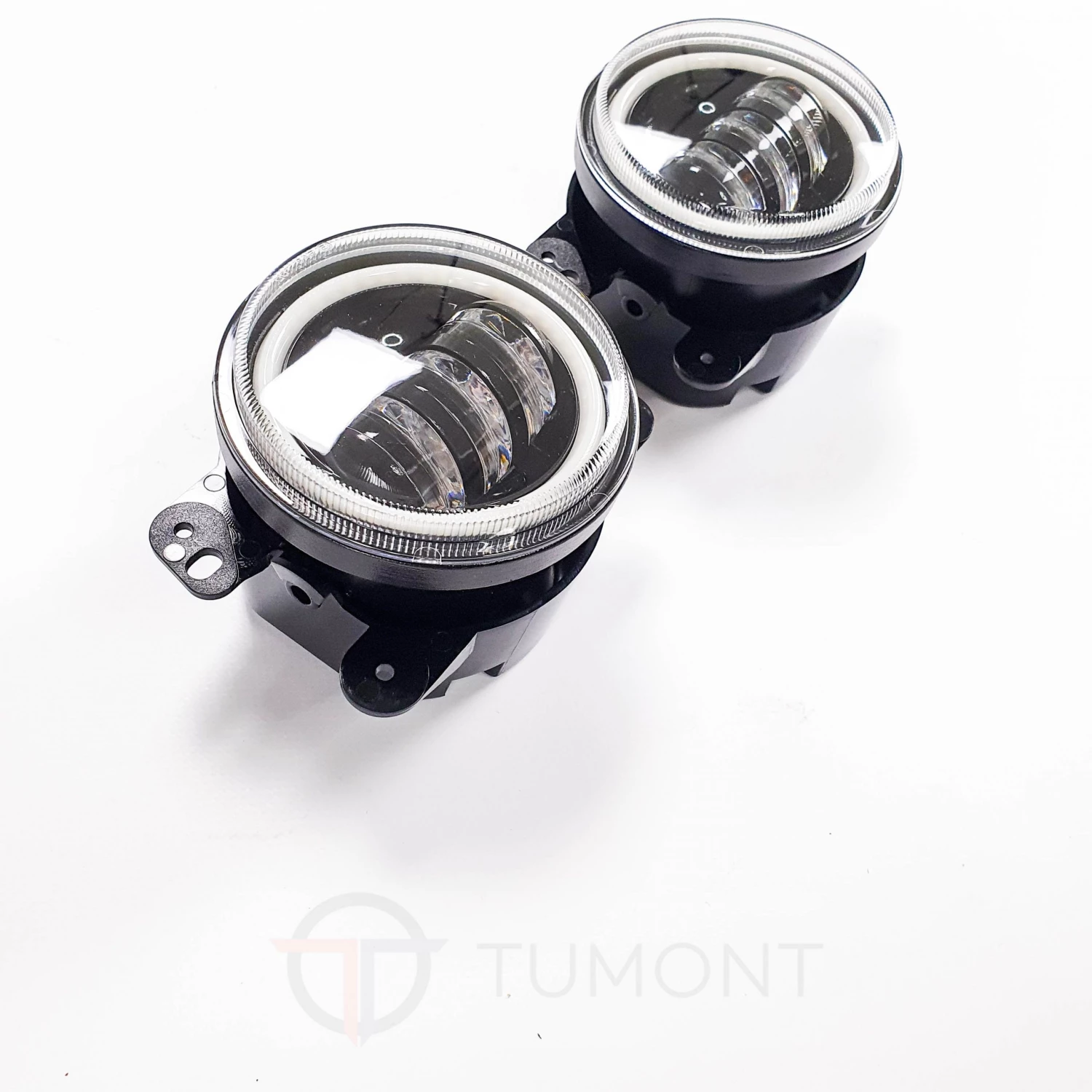 Tumont Car Parts Fog Lights Wrangler JK And JL Angel Eyes Full LED 4 Tumont Car Parts Fog Lights Wrangler JK And JL Angel Eyes Full LED
