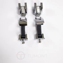 Tumont Car Parts Hood Latches, Chrome, Jeep Wrangler JK