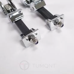 Tumont Car Parts Hood Latches, Chrome, Jeep Wrangler JK 10 Tumont Car Parts Hood Latches, Chrome, Jeep Wrangler JK