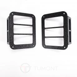 Tumont Car Parts Taillight Cover Stainless, Jeep Wrangler JK