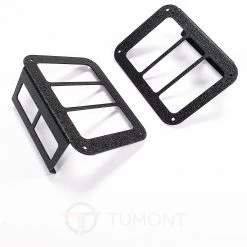 Tumont Car Parts Taillight Cover Stainless, Jeep Wrangler JK
