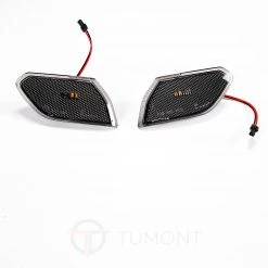 Tumont Car Parts Amber Lights Fender Flares Wrangler JL Smoke Color
