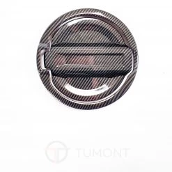 Tumont Car Parts Tank Cap Cover, Carbon Fiber Design, Jeep Wrangler JL