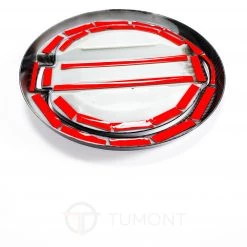 Tumont Car Parts Tank Cap Cover, Carbon Fiber Design, Jeep Wrangler JL