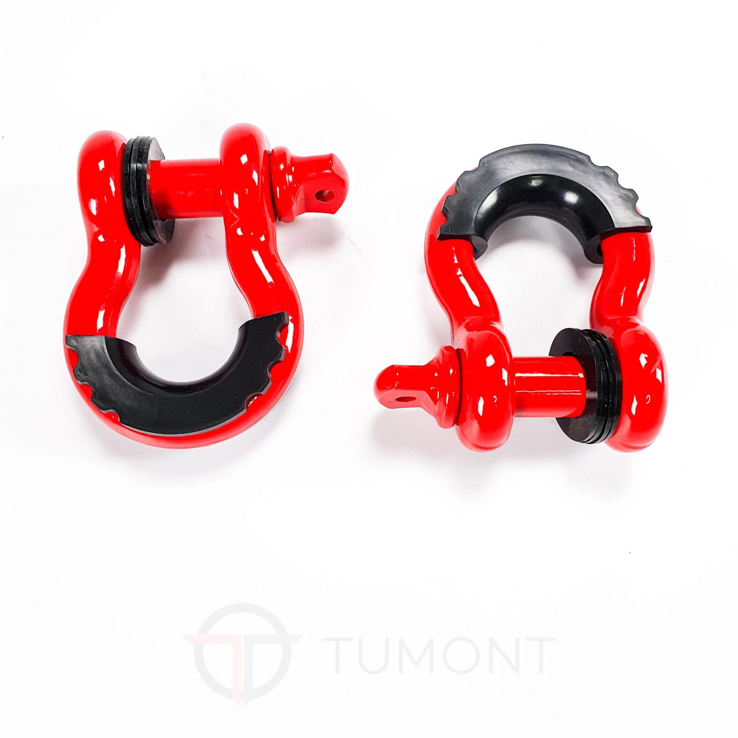 Tumont Car Parts Nissan Patrol Y61 & Y62 D Ring, RED With Rubber Isolation (4.75 Ton) (set Of 2) 3 Tumont Car Parts Nissan Patrol Y61 & Y62 D Ring, RED With Rubber Isolation (4.75 Ton) (set Of 2)