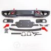 Tumont Car Parts Front Bumper, Rubicon Design, Jeep Wrangler JL