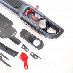Tumont Car Parts Front Bumper, Rubicon Design, Jeep Wrangler JL