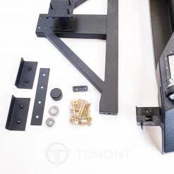 Tumont Car Parts Rear Bumper, With Spare Tire Carrier, Jeep Wrangler JK