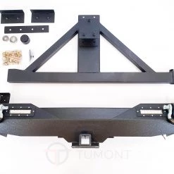 Tumont Car Parts Rear Bumper, With Spare Tire Carrier, Jeep Wrangler JK