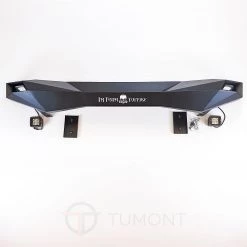 Tumont Car Parts Rear Bumper, Second Generation Topfire With LED, Jeep Wrangler JK