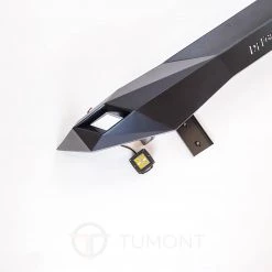 Tumont Car Parts Rear Bumper, Second Generation Topfire With LED, Jeep Wrangler JK