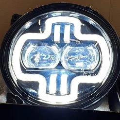 Tumont Car Parts Headlights LED 9'', White Cross, Jeep Wrangler JL 9 Tumont Car Parts Headlights LED 9'', White Cross, Jeep Wrangler JL