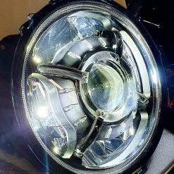 Tumont Car Parts Headlights LED 9'', X Style, Jeep Wrangler JL