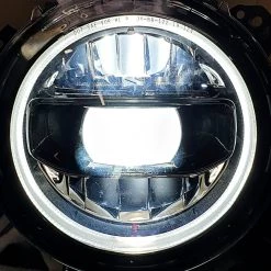 Tumont Car Parts Headlights LED 9'', Angel Eyes, Jeep Wrangler JL
