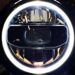 Tumont Car Parts Headlights LED 9'', Angel Eyes, Jeep Wrangler JL