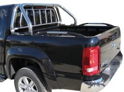 Tessera4x4 Roll Bar, Stainless Steel Two Legs With Protective Grille Guard Volkswagen Amarok Roll Bars