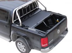 Tessera4x4 Roll Bar, Stainless Steel Two Legs With Protective Grille Guard Volkswagen Amarok Roll Bars