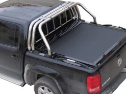 Tessera4x4 Roll Bar, Stainless Steel Three Legs With Protective Grille Guard Volkswagen Amarok 2011+