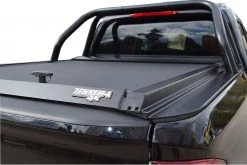 Tessera4x4 Roll Bar, Black Matt Stainless Steel Two Legs, Nissan D23-NP300 2016+