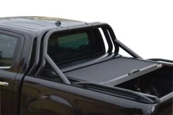 Tessera4x4 Roll Bars Roll Bar, Black Matt Stainless Steel Sport Design Two Legs, Ford Ranger 2012+/2016+/2020+