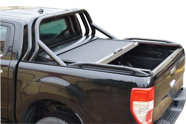 Tessera4x4 Roll Bars Roll Bar, Black Matt Stainless Steel Sport Design Two Legs, Ford Ranger 2012+/2016+/2020+ 5 Tessera4x4 Roll Bars Roll Bar, Black Matt Stainless Steel Sport Design Two Legs, Ford Ranger 2012+/2016+/2020+