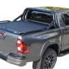 Tessera4x4 Roll Bar, Black Matt Stainless Steel Sport Design Two Legs Toyota Hilux 2016+