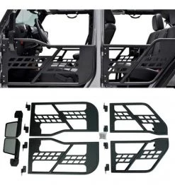 Tumont Car Parts Half Doors, Tubular, Jeep Wrangler JKU