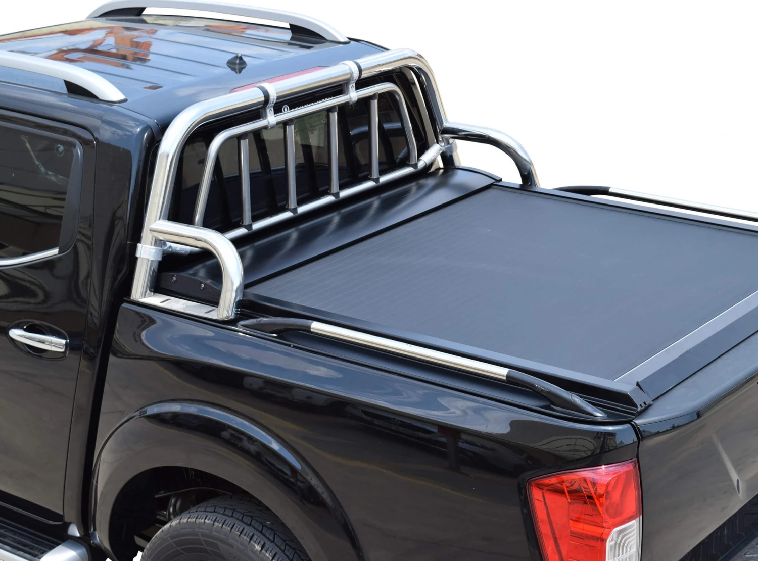 Tessera4x4 Roll Bar, Stainless Steel 1 1/2 Leg, With Protective Grille Guard Nissan D23-NP300 2016+ Roll Bars 3 Tessera4x4 Roll Bar, Stainless Steel 1 1/2 Leg, With Protective Grille Guard Nissan D23-NP300 2016+ Roll Bars