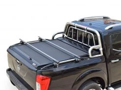 Tessera4x4 Roll Bar, Stainless Steel 1 1/2 Leg, With Protective Grille Guard Nissan D23-NP300 2016+ Roll Bars