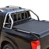Tessera4x4 Roll Bar, Stainless Steel Two Legs, With Protective Grille Guard Nissan D23-NP300 2016+ Roll Bars