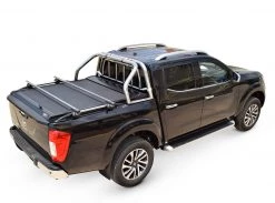 Tessera4x4 Roll Bar, Stainless Steel Two Legs, With Protective Grille Guard Nissan D23-NP300 2016+ Roll Bars