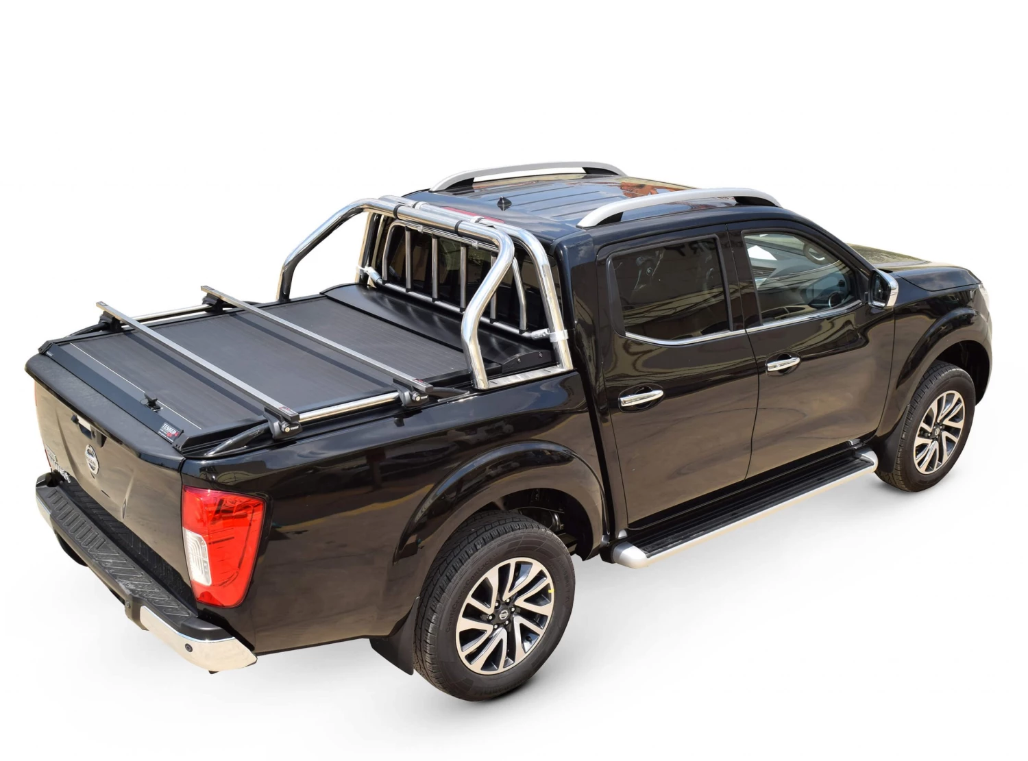 Tessera4x4 Roll Bar, Stainless Steel Two Legs, With Protective Grille Guard Nissan D23-NP300 2016+ Roll Bars 4 Tessera4x4 Roll Bar, Stainless Steel Two Legs, With Protective Grille Guard Nissan D23-NP300 2016+ Roll Bars