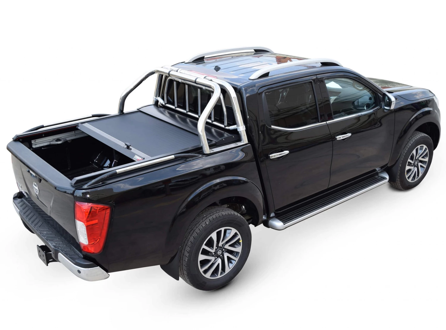 Tessera4x4 Roll Bar, Stainless Steel Two Legs, With Protective Grille Guard Nissan D23-NP300 2016+ Roll Bars 5 Tessera4x4 Roll Bar, Stainless Steel Two Legs, With Protective Grille Guard Nissan D23-NP300 2016+ Roll Bars