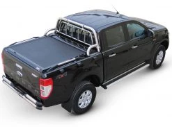Tessera4x4 Roll Bars Roll Bar, Stainless Steel 1 1/2 Leg With Protective Grille Guard Ford Ranger 2012+/2016+/2020+