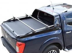 Tessera4x4 Roll Bar, New Sport Design Polyester With Built-in Black Matt Side Handrails, Nissan D23-NP300 2016+ Roll Bars