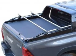 Tessera4x4 Roll Bar, New Sport Design Polyester With Built-in Black Matt Side Handrails, Toyota Hilux 2016+
