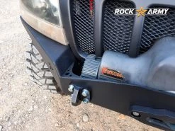 ROCK ARMY Jeep Grand Cherokee WJ (1998-2004) Front Bumper With Winch Base And Protector, XXT Version, Steel, Jeep Grand Cherokee WJ