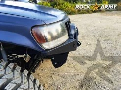 ROCK ARMY Jeep Grand Cherokee WJ (1998-2004) Front Bumper With Winch Base And Protector, XXT Version, Steel, Jeep Grand Cherokee WJ