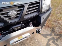 ROCK ARMY Nissan Patrol Y61 & Y62 Front Bumper WITH Aluminum Protector , Steel, Nissan Patrol GR Y61