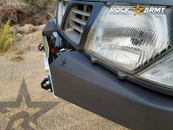 ROCK ARMY Front Bumper Without Aluminum Protector , Steel, Nissan Patrol GR Y61