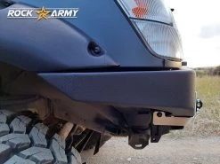 ROCK ARMY Front Bumper Without Aluminum Protector , Steel, Nissan Patrol GR Y61